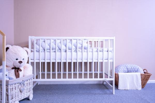 Detská postieľka New Baby LILLY štandard biela