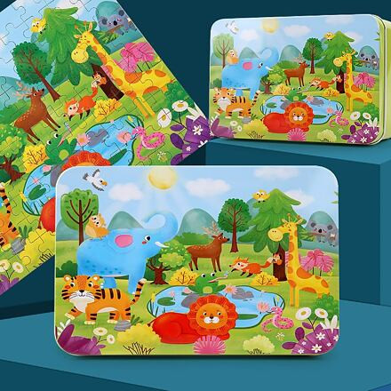 Svet Zvierat puzzle 100 dielikov 1