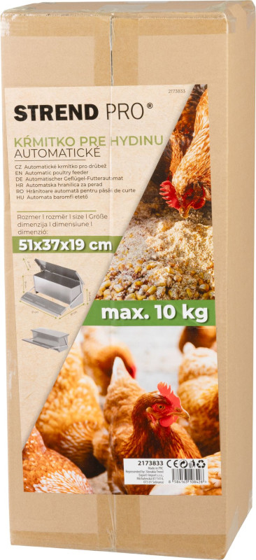 Kŕmitko Strend Pro, pre hydinu, automatické, nášľapné, max. 10 kg 3