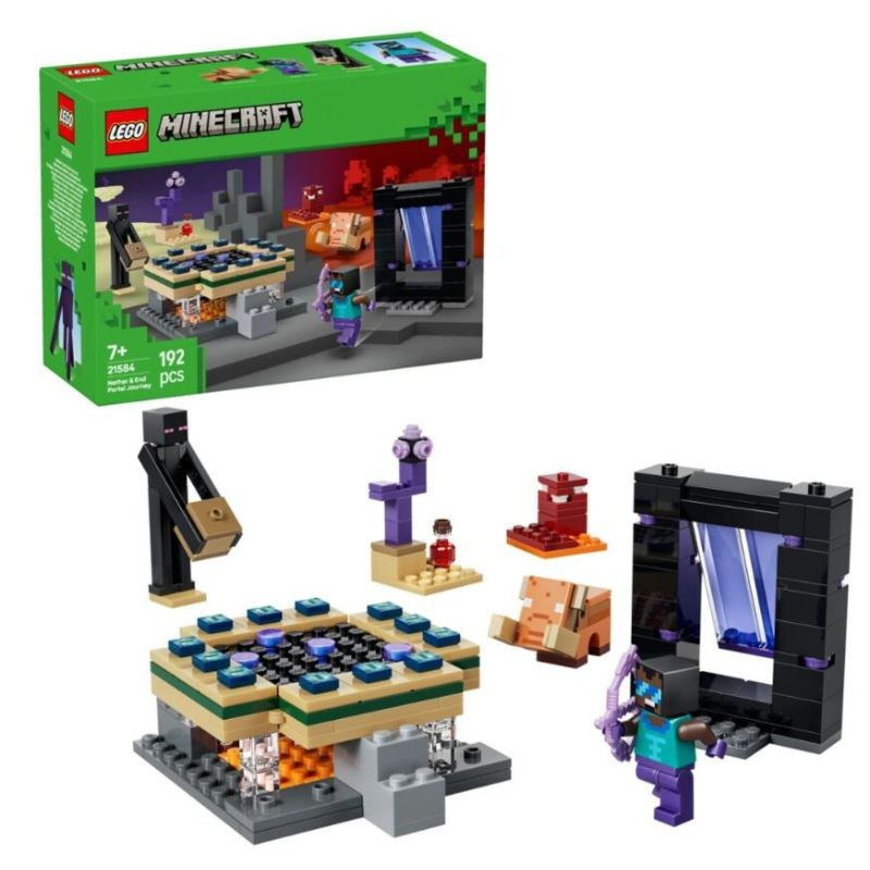 LEGO Minecraft Cesta portálom do Netheru a Endu