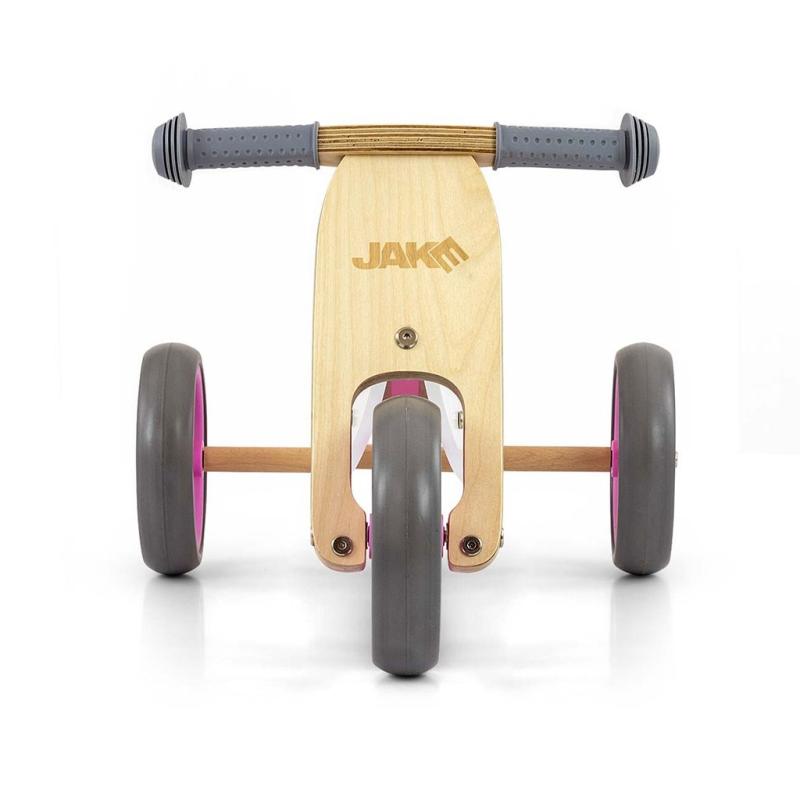 Detské multifunkčné odrážadlo bicykel 2v1 Milly Mally JAKE Classic Pink