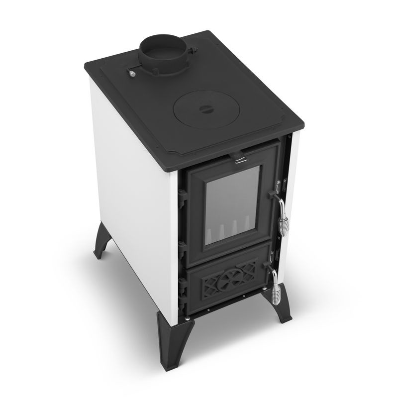 Kachle 806 IGLO, 10,69 kW, liatina, biele 3