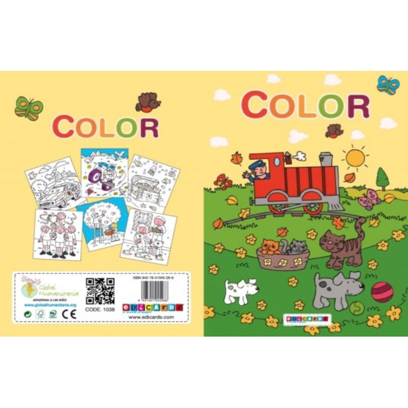 Omaľovánky pre najmenších A4, mix druhov 8