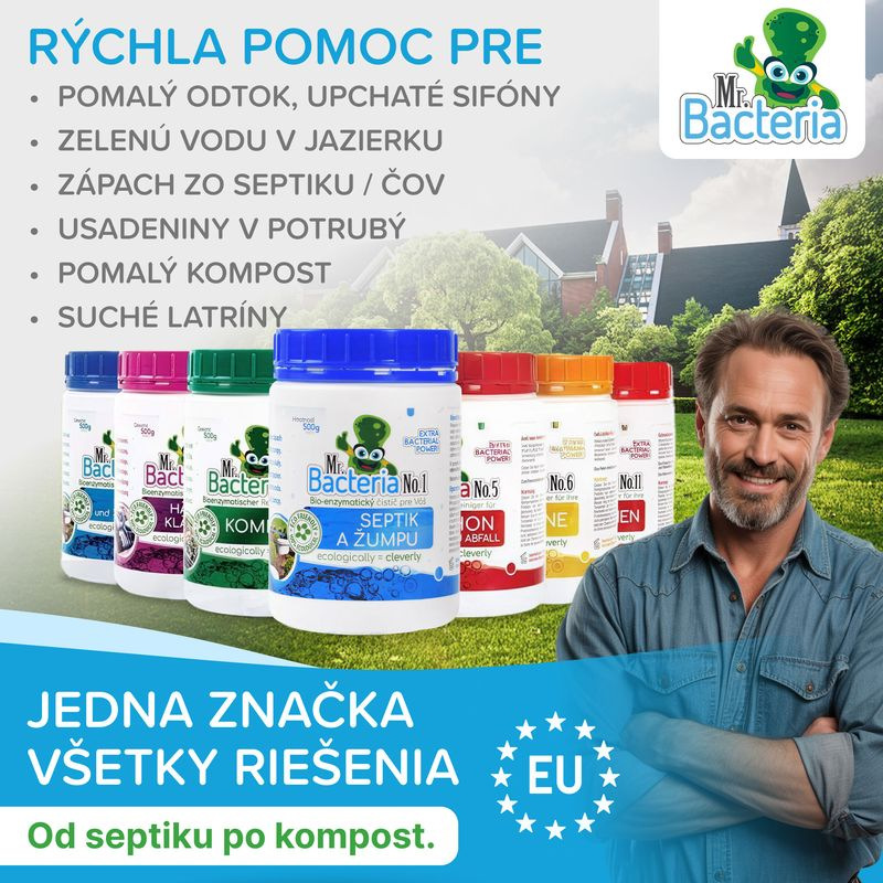 Aktivátor Mr.Bacteria No.5, do sifónu, 500 g 6