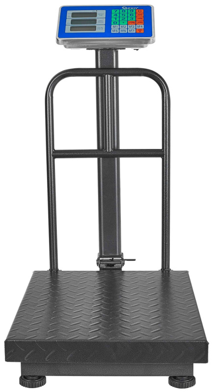 Digitálna plošinová váha do 300 kg, plocha váženia 40 x 50 cm, GEKO 2