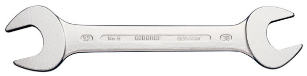 Kluc Gedore 6 30x32 mm, vidlicový, DIN3110, 31CrV3