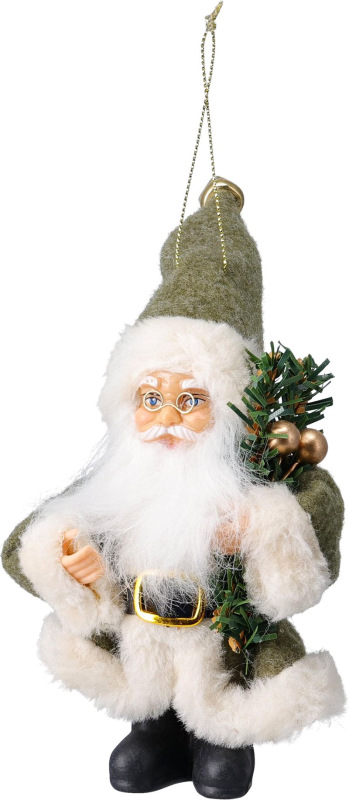 Dekorácia, Santa, 13 cm, mix dizajnov