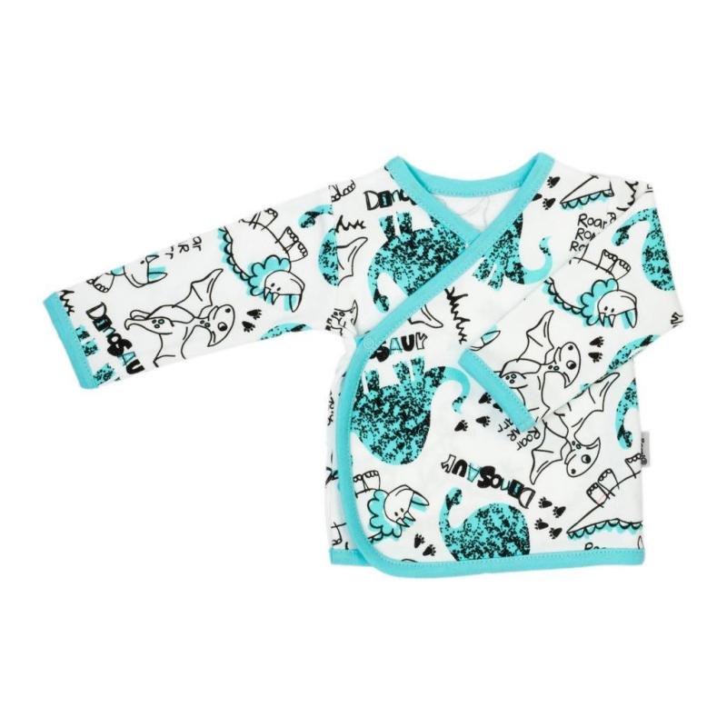 Dojčenská bavlněná košilka Nicol Dinosaur 68 (4-6m)