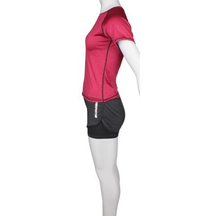 Runner Short 2W fitness set plum 2