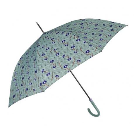 PERLETTI Technology XL, Dámsky automatický dáždnik Fiori / zelená, 21774
