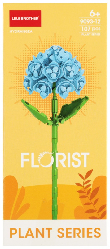 Stavebné kocky Kvety 4