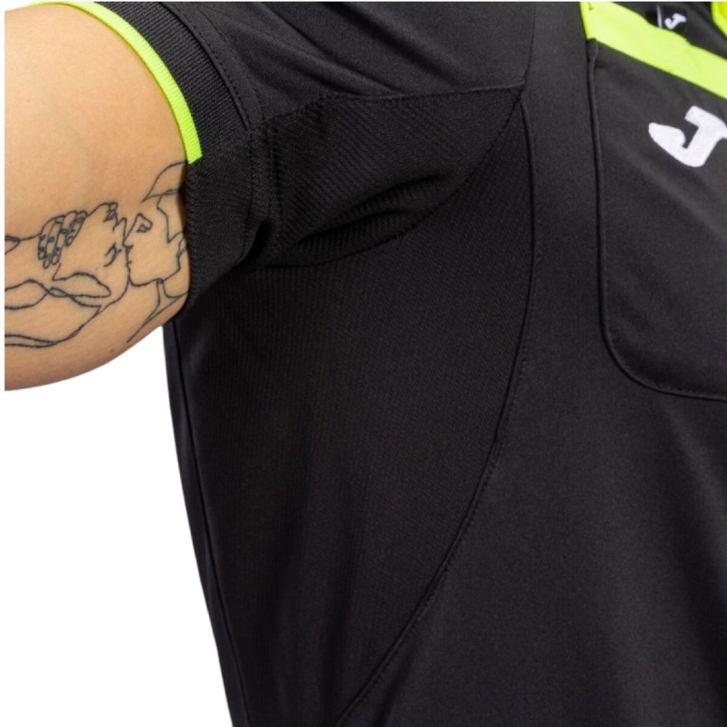 Referee Short Sleeve dres pre rozhodcov čierna 3