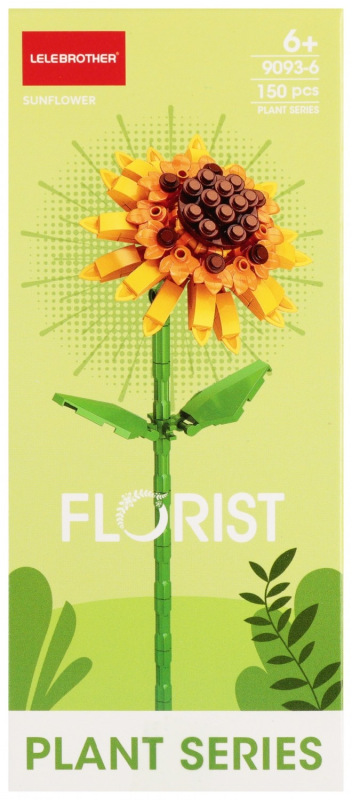 Stavebné kocky Kvety 1