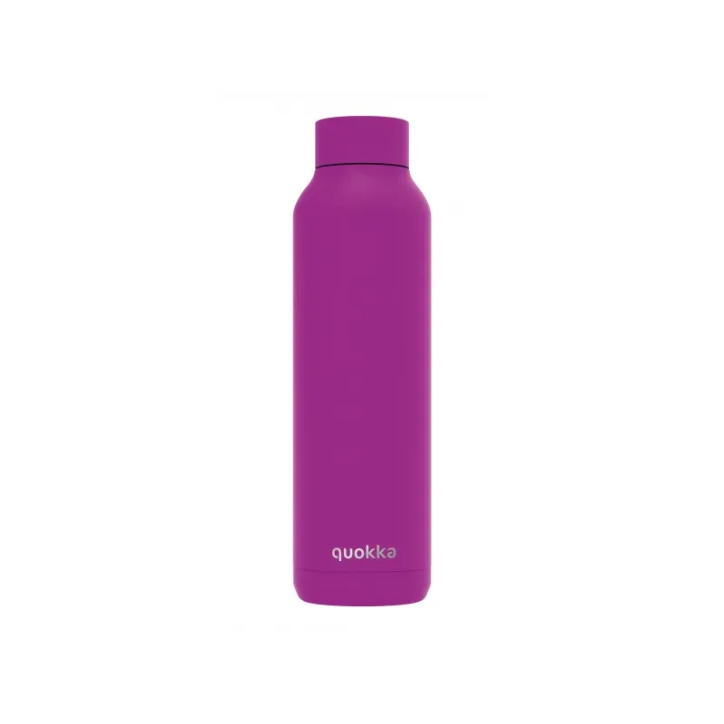 Quokka Solid, Nerezová fľaša / termoska Purple, 630ml, 11796