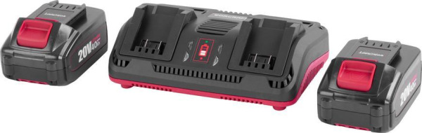 Kosačka Worcraft CLM-S40LiB ShareSYS, 2x20V, 40V Li-Ion, 400 mm, 45 lit., SET 2x akumulátor + nabíja 8