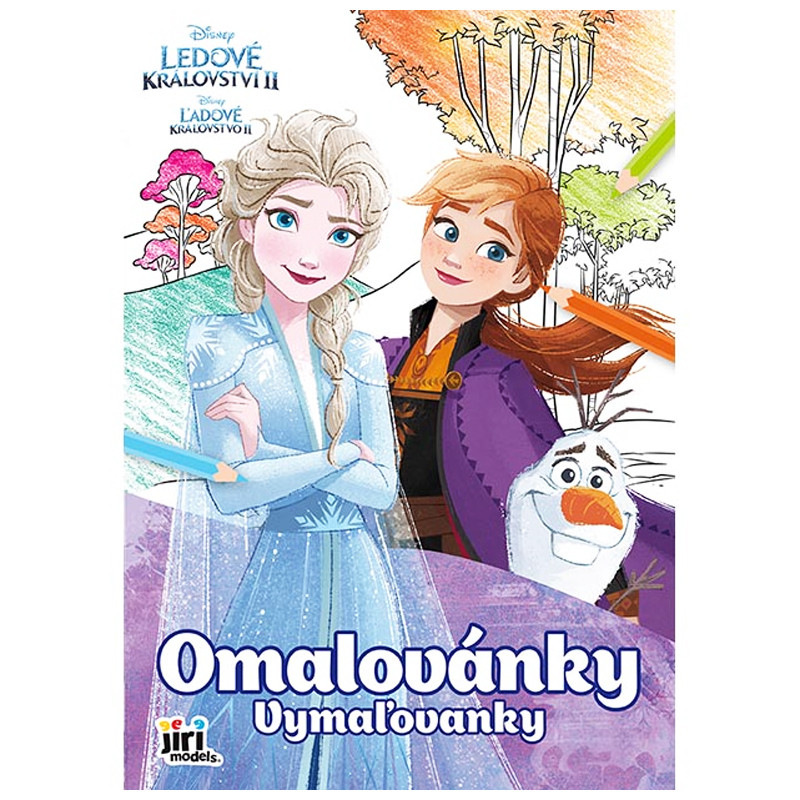 Omalovánky A4 Ľadové kráľovstvo