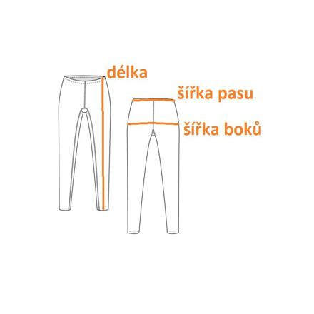 Vibe Fit športové legíny aqua 5