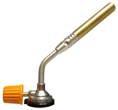 Spájkovacia lampa s reguláciou na plynovú reguláciu, otočný uzáver, ELICO 3