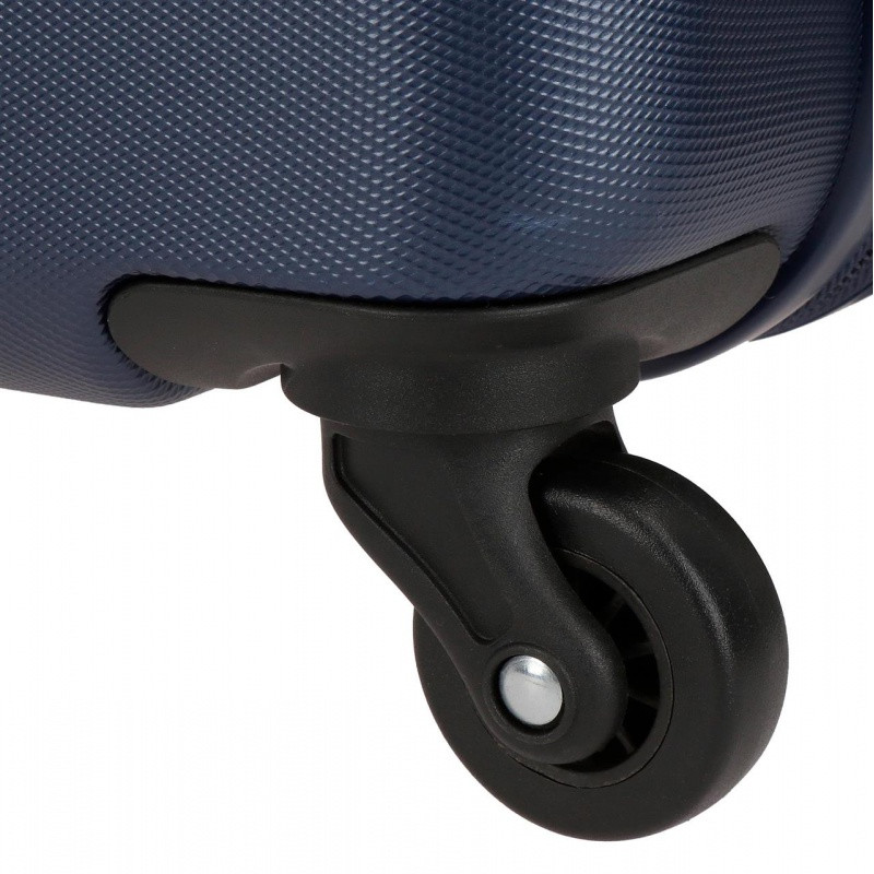 ROLL ROAD Flex Navy Blue, ABS Cestovný kufor, 55x38x20cm, 35L, 5848662 (small exp.) 9