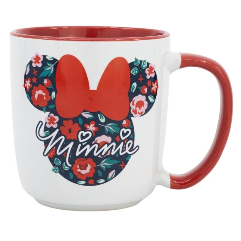 STOR Keramický hrnček Minnie Mouse Gardening, 380ml, 75718