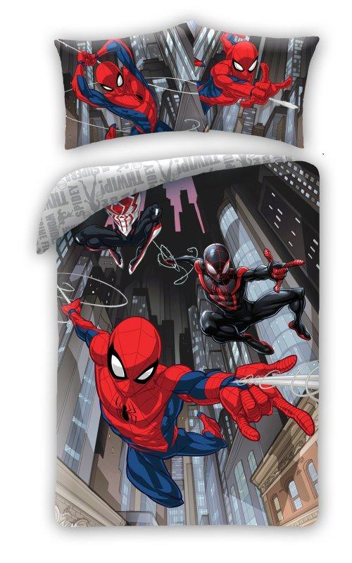 HALANTEX Obliečky Spiderman City 140/200, 70/90