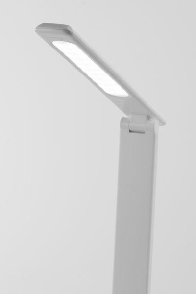 Lampa Strend Pro, stolná, dotykové ovládanie, stmievanie, RGB, podsvietený podstavec, 4 W, biela 2