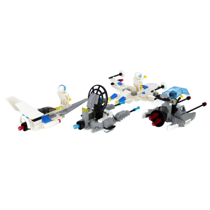 Stavebnica Vesmírna stíhačka - 4 druhy 4