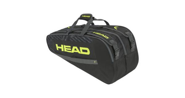 Head Base Racquet Bag M taška na rakety BKNY, čierna-žltá