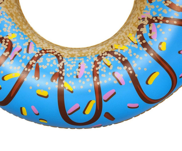 Detský veľký nafukovací kruh Bestway DONUT 107cm modrý 3