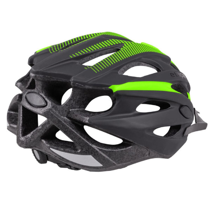 Twister cyklistická prilba čierna-zelená 1