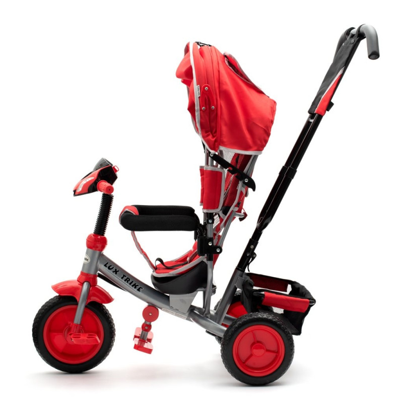 Detská trojkolka so svetlami Baby Mix Lux Trike červená 3