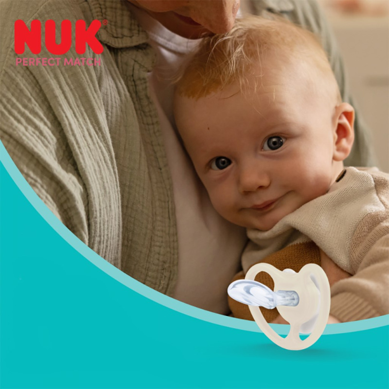 Dojčenský cumlík NUK Perfect Match Air Night FIREFLY/LION 6-18m 2ks 6-18 m 5