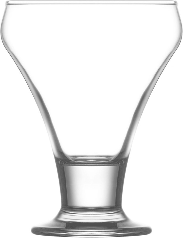 Pohár Frosty, LAV, sklenený, na zmrzlinu, 305 ml, 91x123 mm, bal. 6 ks