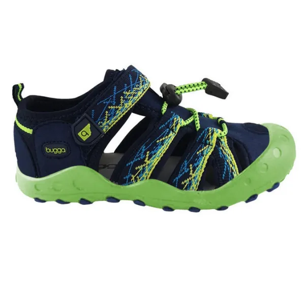 Sandále športové OUTDOOR, Bugga, B00156-19, zelená