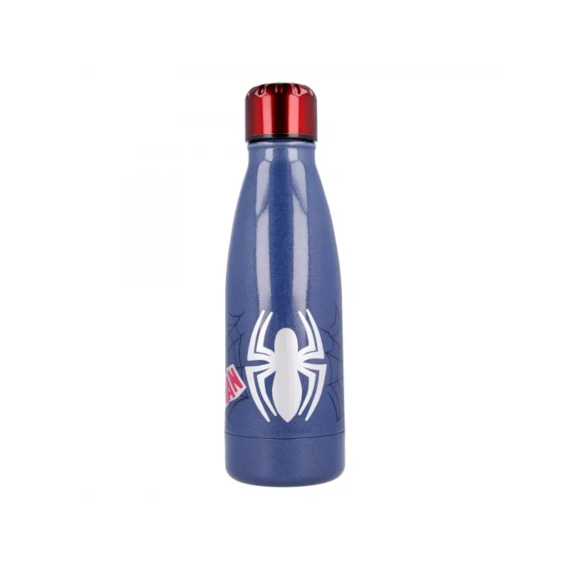 STOR Detská nerezová fľaša / termoska SPIDERMAN, 340ml, 61359