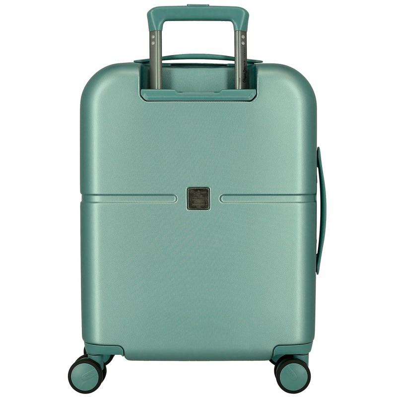 PEPE JEANS Highlight Verde, Sada luxusných ABS cestovných kufrov 70cm/55cm, 768952B 8