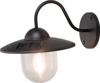 Lampa Strend Pro Garden, solárna, svietidlo na stenu/plot, 1x LED, 23,5x18x20 cm