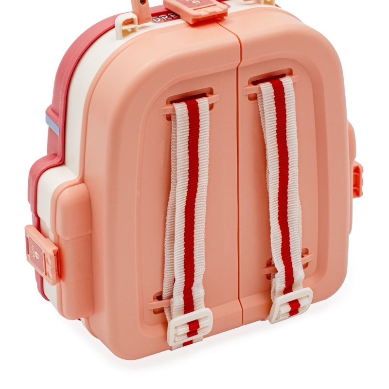 Dievčenský prenosný kozmetický salón 3 v 1 Batoh BABY MIX 3