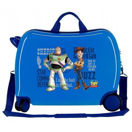 JOUMMA BAGS Detský cestovný kufor na kolieskach / odrážadlo TOY STORY Blue, 34L, 2459862