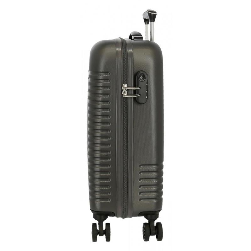 JOUMMA BAGS ABS Cestovný kufor INDIA Antracita, 55x40x20cm, 38L, 5089122 (small)