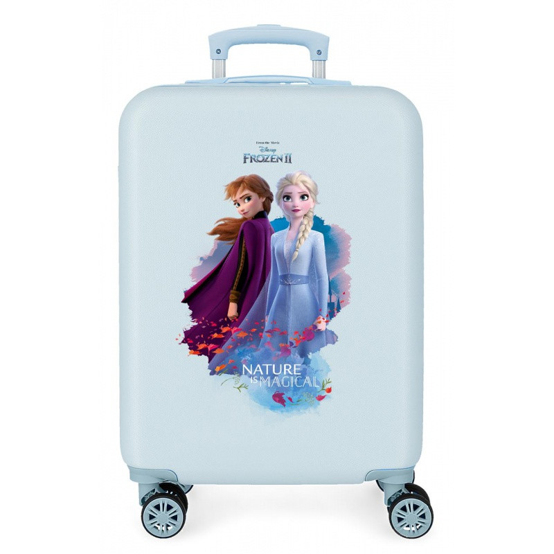 ABS cestovný kufor DISNEY FROZEN Nature Is Magical, 55x38x20cm, 34L, 4011421