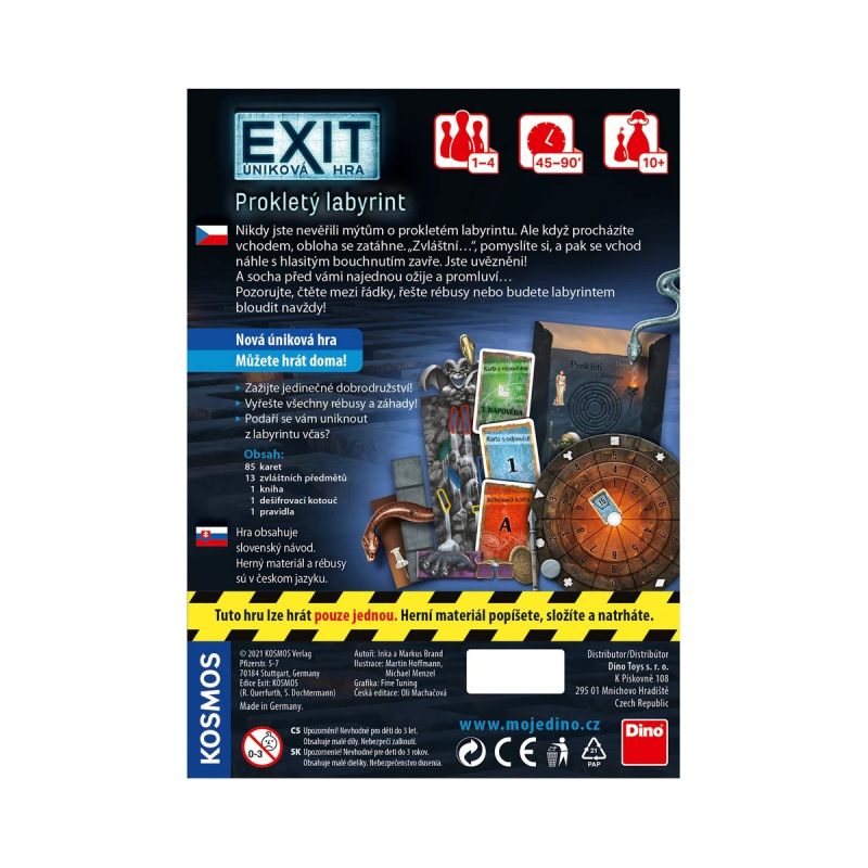 Exit úniková hra: Prekliaty labyrint 3