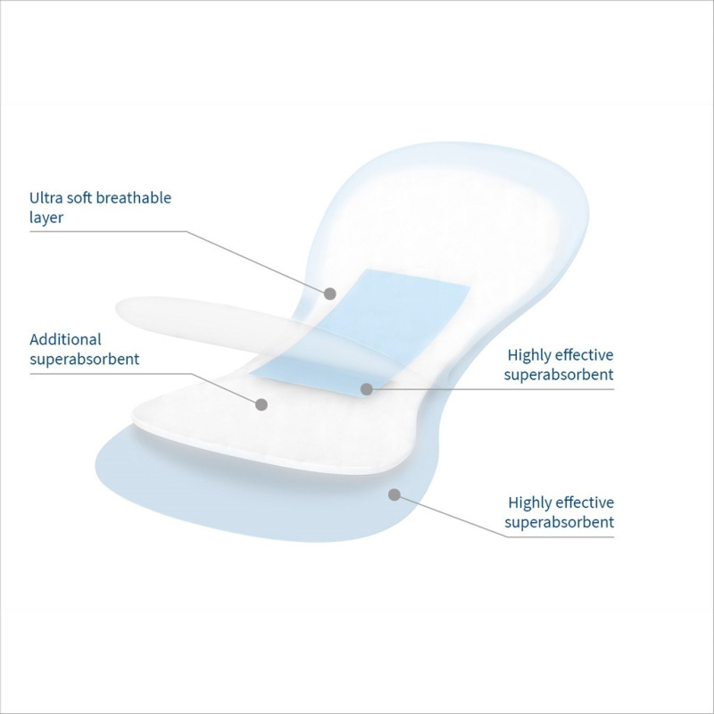 Jednorazové popôrodné vložky NIGHT & DAY BabyOno 10ks v balení 3