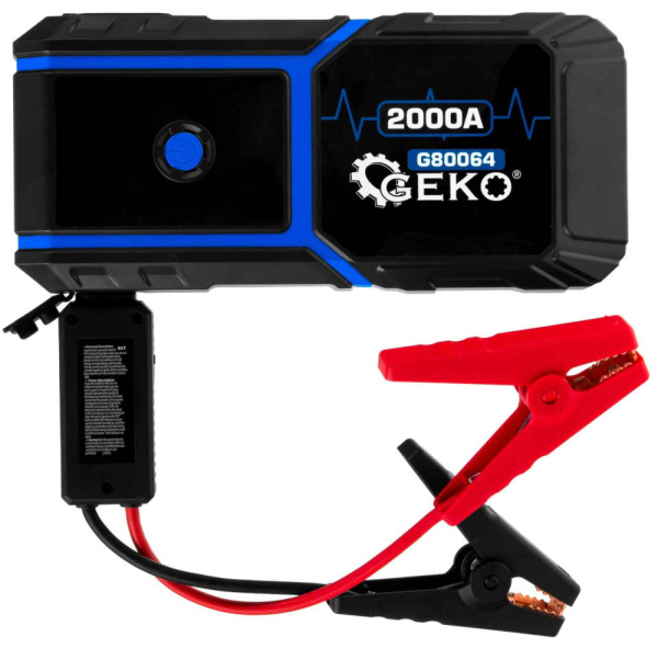 Štartovací box 20000mAh, 1000A, LED, 12V, GEKO 3