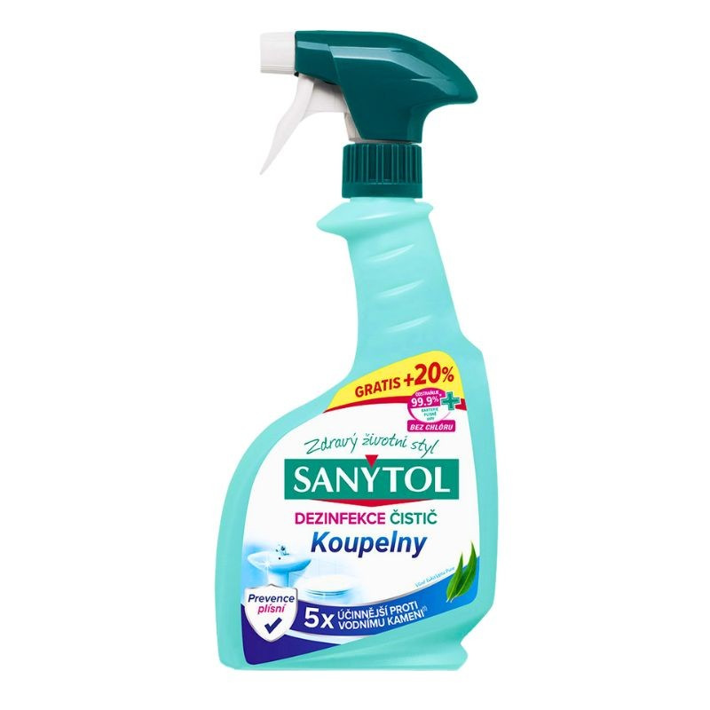 Sanytol dezinfekčný čistič Kúpeľňa Eukalyptus 500 ml