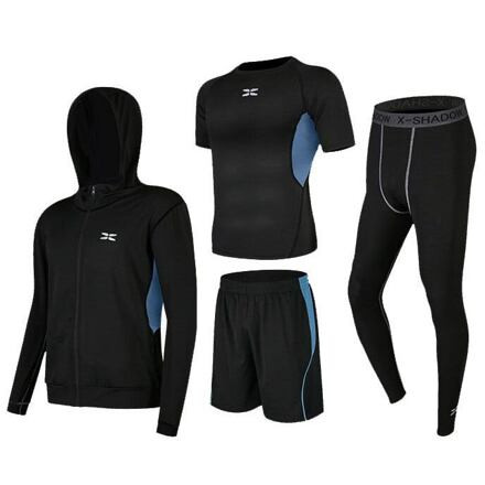 Runner 4M fitness set modrá