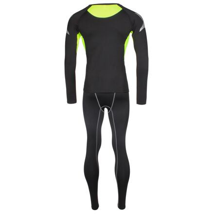 Thick Warm fitness set zelená 3