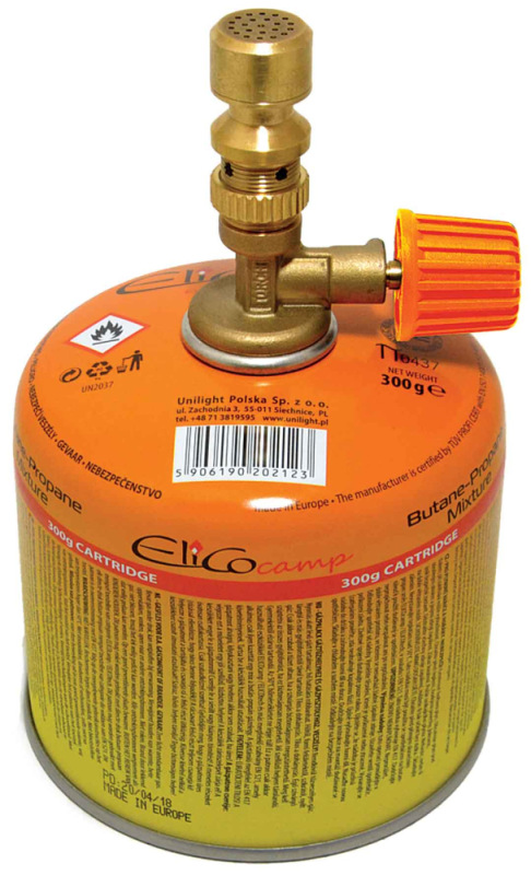 Bunsenov horák s reguláciou + 300g kartuša, ELICO 5