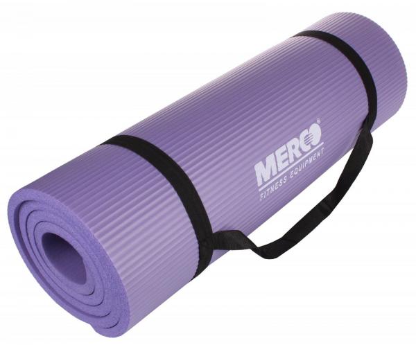 Merco Yoga NBR 15 Mat podložka na cvičenie fialová