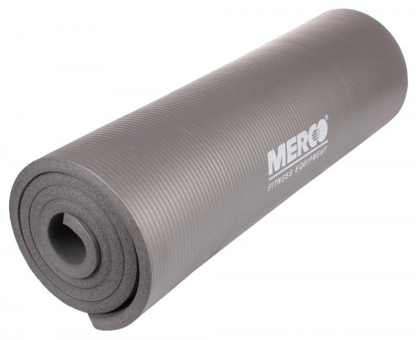 Merco Yoga NBR 15 Mat podložka na cvičenie šedá
